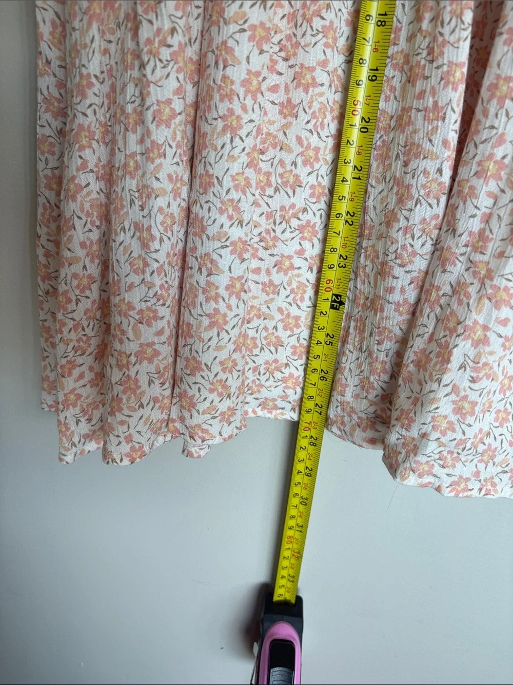 Altar’d State Floral Babydoll Mini Dress Size Medium Cottagecore - Picture 6 of 6
